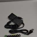 Universal 12V 5A Power Supply Adapter 60W, Worldwide AC 100-240V Input, 5.5 * 2.5mm / 5.5 * 2.1mm DC Barrel Plug, Compatible with LED Lights, Security Camera, LCD Monitor, DVR, NVR, Audio Amplifier