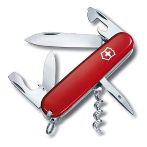 Swiss Army Knife, 3.5" Closed, Red Scales - 1.3713-033-X1