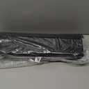 No-Screw Under Desk Cable Management Tray - Self-Adhesive Installation, Cord Management, Cable Tray, Under Desk Wire Organizer - Black Set of 2