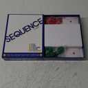 SEQUENCE- Original SEQUENCE Game with Folding Board, Cards and Chips by Jax ( Packaging may Vary ) White, 10.3" x 8.1" x 2.31" (Multicolor)
