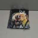 Nightmare Before Christmas Jack Sally Novelty Hoodie 3D Print Sweatshirts (Medium, Grey)