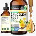 BIO KRAUTER Dandelion Root Extract - Liquid Pure Vegan Dandelion Root Supplement 689 mg per Serving 4 Fl.Oz 56-Day Supply - Used for Liver & Kidney Support, Cleanse & Detox - Alcohol & Sugar Free, Exp: 10/2027