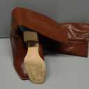 VIUGJNEX Knee High Boots Women Pointed Toe Stiletto Heel Tall Dress Boots Side Zipper Heeled Boots for Women 9