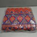 Bohemian Cotton Woven Blanket Throw with Fringe Reversible Sofa Towel Knitted Couch Blanket Throw for Bed Chair, Home Office Decor Tassels Blanket 70x86 inch