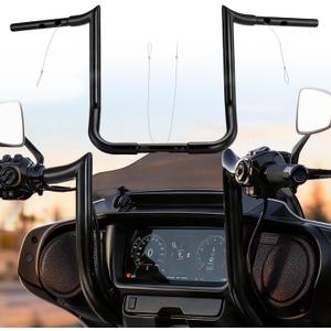 14" Street Glide Handlebars 1.25" Ape Hanger for 2023-later CVO Street Glide FLHXSE & 2024-later Street Glide FLHX models,Black