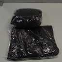 HolidayIdeas Cocktail Table Covers, 2 Pack - Fitted Stretch Spandex Square Corners Cocktail Tablecloths,High Top Table Cloths (Black, Fit for 30"-32" Diameter x 43" Height Tables)