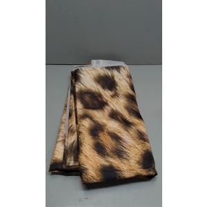 Hookless Shower Curtain, Leopard ,72" W x 75" L