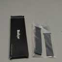 Magnetic Bands Compatible with Apple Watch Band 49/46/45/44/42/41/40/38mm Men Women Silicone Sport Wristband for iWatch Ultra SE Series 11 10 9 8 7 6 5 4 3 (42/44/45/46/49, Grey/Orange)