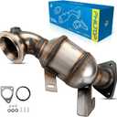 PHILTOP High Flow Catalytic Convertor for Encore 1.4L 2013-2021, Cruze 1.4L 2011-2015, Cruze Limited 1.4L 2016, Sonic 1.4L 2012-2020, Trax 1.4L 2015-2020 1.4L Catalyst Converter EPA Compliant 16953