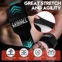 TAVIEW Wrist Wraps Weightlifting with Heavy Duty Thumb Loop, Powerlifting, Cross Training, Bodybuilding .21 Professional Grade for Gym Workout, Men and Women Weight Lifting and Strength Training