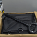 YACONA 3 in 1 Wagons Carts Foldable, 360LBS Lightweight Wagon with All Terrain Wheels, Collapsible Wagon Cart for Grocery, Camping, Beach, Garden & Sports (Black)