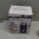 SIMPLETASTE Milk Frother, 4-in-1 Electric Milk Steamer, Automatic Warm and Cold Foam Maker and Milk Warmer for Latte, Cappuccinos, Macchiato (Blue)