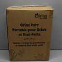 Orian Baby Playpen 50x50 Large Play Yard for Babies and Toddlers, Indoor Outdoor Playpen, Sturdy Baby Play Pen with Mesh Sides, Safe Baby Fence Play Area, Assembly Required/Not Portable, w Storage Bag