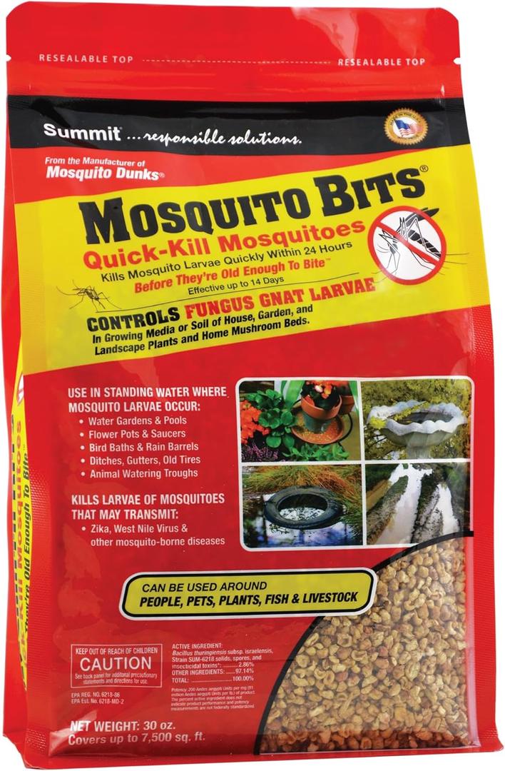 SUMMIT CHEMICAL CO 117-6 30OZ Mosquito Bits (1.87 Pound (Pack of 1))