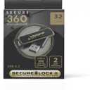 Integral 32GB Secure 360 Encrypted USB3.0 Flash Drive (256-bit AES Encryption)