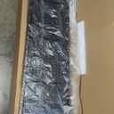 5 Tier Storage Shelf with Wheels - Metal Collapsible Shelving Unit Display, Heavy Duty Folding Shelves, No Assembly Organizer Rack for Garage Kitchen, Basement, Pantry (Black, 5 Tier)