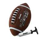 Franklin Sports Playbook Junior Football  Kids Youth Football with Play Diagrams  Junior Size Youth Soft Cover Ball for Kids  Playbook Ball with Air Pump Included