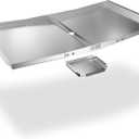 Grease Tray with Catch Pan - Dyna Glo Grill Replacement Parts, Adjustable Stainless Drip Pan for Gas Grill Models from Dyna Glo, Nexgrill, Expert Grill, Kenmore, BHG and More (Width 30"-36")