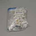 SHENLIU 100Pcs Daisy Flower Artificial, White Daisy Artificial Flowers, Fake Daisies Fabric Daisies Flower Head, Mini Flowers Spring Decor for Wedding Party and DIY Craft Home Decoration