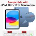 Screen Protector for iPad A16 11 inch 11th/10th Gen, 2 Pack