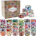 Set 36Pack Scented Candles Gifts Soy Wax Travel Tin Jar Candles for Home 2.5 OZ jar Candles for Mom, Birthday, Thanksgiving, Mother's Day,Aromatherapy,Valentine's Day Gifts