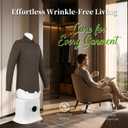 Automatic Ironing Machine for Clothes with Hands-Free Wrinkle Removal | Inflatable ironing machine removes wrinkles from shirts and pants with hot air drying, ideal for home, dorm and travel.