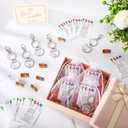 Yinkin Employee Appreciation Gifts Bulk Team Appreciation Pins and Keychain with Thank You Card for Staff Coworker