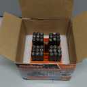 HORUSDY 37-Piece Easy-to-Pick Metal Letter & Number Stamp Set, 1/4 (6mm), Includes Star Symbol, Letter Punch Set for Jewelry, Metal, Leather & DIY Stamping