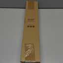 Hei!Dear 2 Pack Blackout Curtain Rod for Windows 48 to 84 inch (4-7Ft), Wrap Around Room Darkening Curtain Rods, 5/8" Samll Adjustable Modern Decorative Window rod,Black