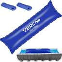 4 x 15 FT Pool Pillow for Above Ground Pool, 0.5mm Ultra Thick PVC Cold-Resistant Large Pool Cover Air Pillow with 32 Ft Rope Pool Pillow for Winterizing & Above Ground Pools