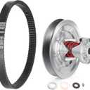 10L0L Secondary Driven Clutch Belt Kit for Yamaha G2 G8 G9 G11 G14 G16 G20 G21 G22 G28 Golf Cart 1985-2007, Replace JN6-G6270-00 JN6-G6271-02 J55-G6270-01
