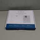 NUTRI FIT Scale for Body Weight Digital Bathroom Smart Scale with Bluetooth for BMI, Body Fat, Muscle Mass, 20 Body Composition Analyzer Health Monitor Sync Apps 330lbs, Batteries Included (Inky Black)