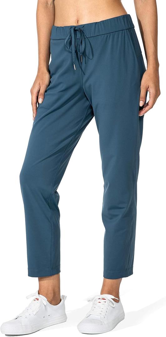 G Gradual Women's Pants with Deep Pockets 7/8 Stretch Ankle Sweatpants for Golf, Athletic, Lounge, Travel, Work XL G Gradual Women's Pants with Deep Pockets 7/8 Stretch Ankle Sweatpants for Golf, Athletic, Lounge, Travel, Work XL
