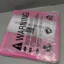 YOUDENOVA Hanging Closet Organizer and Storage, 6-Shelf Closet Hanging Storage Shelves, Light Pink