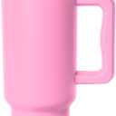 Simple Modern 40 oz Trek Tumbler with Handle and Straw Lid | Cup Holder Friendly Insulated Stainless Steel Travel Mug | Dragon Fruit