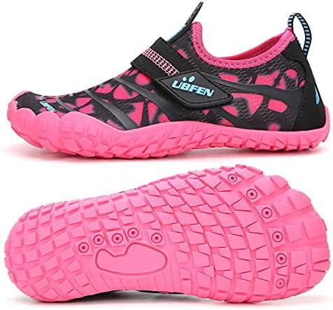 UBFEN Water Shoes for Kids Boys Girls Aqua Socks Barefoot Beach Sports Swim Pool Quick Dry Lightweight Toddler Little Big Kid, Size: 9 Toddler