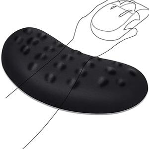 Gimars Mouse Wrist Rest, Pop It Fidget Wrist Support for Mouse-Pressure Relief, Ergonomic Memory Foam Mouse Wrist Pad with Massage Notes for Computer, Laptop, Office Work, PC Gaming-Wrist Pain Relief