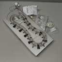 WP3387747 3387747 Dryer Heating Element Kit-Compatible With Whirlpool Cabrio Kenmore He2 Kenmore Elite He3 Maytag Dryers- GEW9250PW0 GEQ9800PW1 WD05X30818 GEQ9800PW2 GEQ9800PW1 MEDB835DW4 By TOMOON