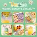 2-in-1 Ice Cube Bottle,Ice Cube Tray Water Bottle,2025 New Ice Cube Making Bottle for Home Outdoor Office Ice Making Freezer Coffee Juice Beverages (Green)