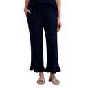 Stella Parker Women's Summer Pants Casual, Travel, Everyday Wear, Beach Pants, Navy, X-Large