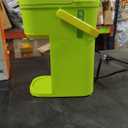 Single Serve One Cup Coffee Maker, for K Cups and Grounds, Mini Coffee Maker with Portable Handle, 6 to 12 Oz Brew Size, for Travel, Camping, Office, RV and Dorm, 120V, Lime Green