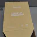 Mini Projector with WiFi and Bluetooth Built-in Apps Smart Projector Support 4K 1080P FHD 180 Adjustable Auto Keystone Compatibile with HDMI/TV Stick/Memory Stick/Laptop, White