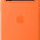 Apple iPhone 17 Pro Max Silicone Case with MagSafe and Camera Control: Lightweight Phone Case, Wireless Charging Compatible, Smooth Matte Finish; Orange