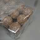 Lyrow 24 Pcs 3.15" Glitter Christmas Ball Ornament Set Christmas Ball Bulk Xmas Sequin Foam Hanging Ornament Decorative Hanging for Tree Party Holiday Decor(Ab White)