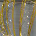 3 Pack Outdoor/Indoor LED Christmas Light Balls. Outside Lighted Sphere with 300 Warm White & White Lights for Holiday Decor, Patio, Wedding Decor Outdoor Christmas Decor