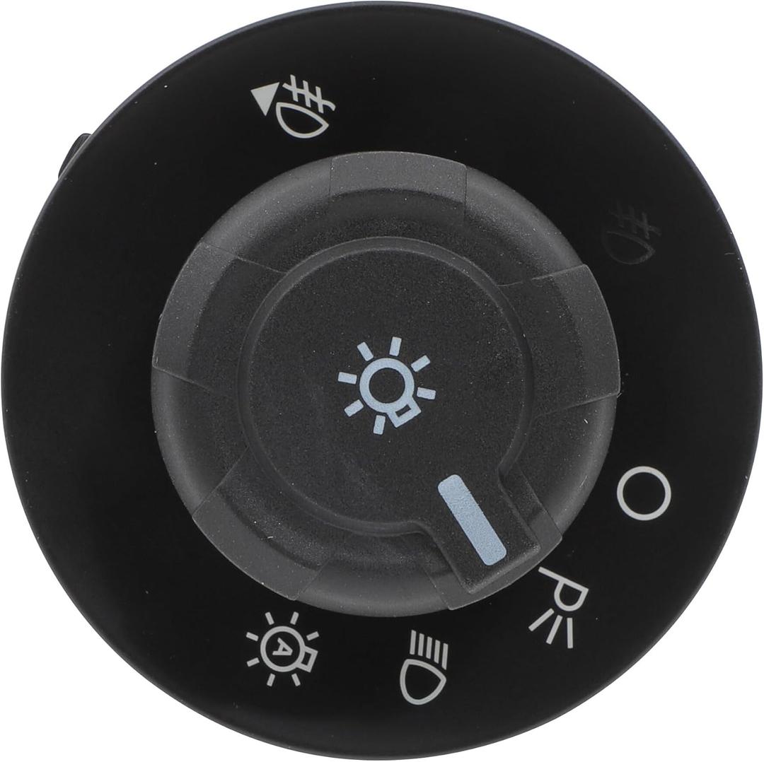 Cciyu Headlight Switch for Ford F-150 2009-2014 for Ford F-250 Super Duty 2011-2019 Headlamp Fog Light Control Switch 9L3Z11654CA HLS1463 1S11241 SW6637