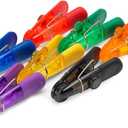 Magnetic Multipurpose Bag Clips, Set of 7, Multicolored
