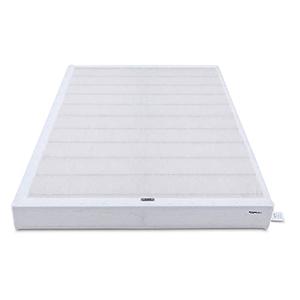 Amazon Basics Smart Box Spring Bed Base, 9-Inch Height Mattress Foundation, Tool-Free Easy Assembly, Full, 74"L x 53"W x 9"H, White