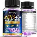 Multivitamin Gummies for Men 40 Plus - Methylated Vitamins Gummy, EXP: 04/17/2028