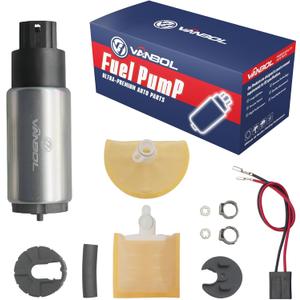 Electric Fuel Pump Install Kit Fit Toyota Pontiac Scion Nissan Lexus Honda Ford High Flow Universal Automotive 12v Gasoline Replaces Compatible E2068 GSS341 E8229 E8577M SP8022M E8213 EFP382A